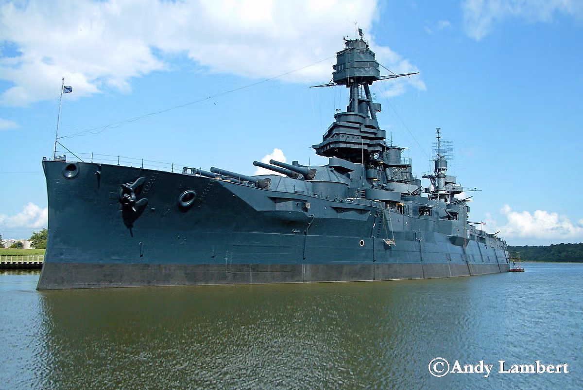 Battleship USS Texa