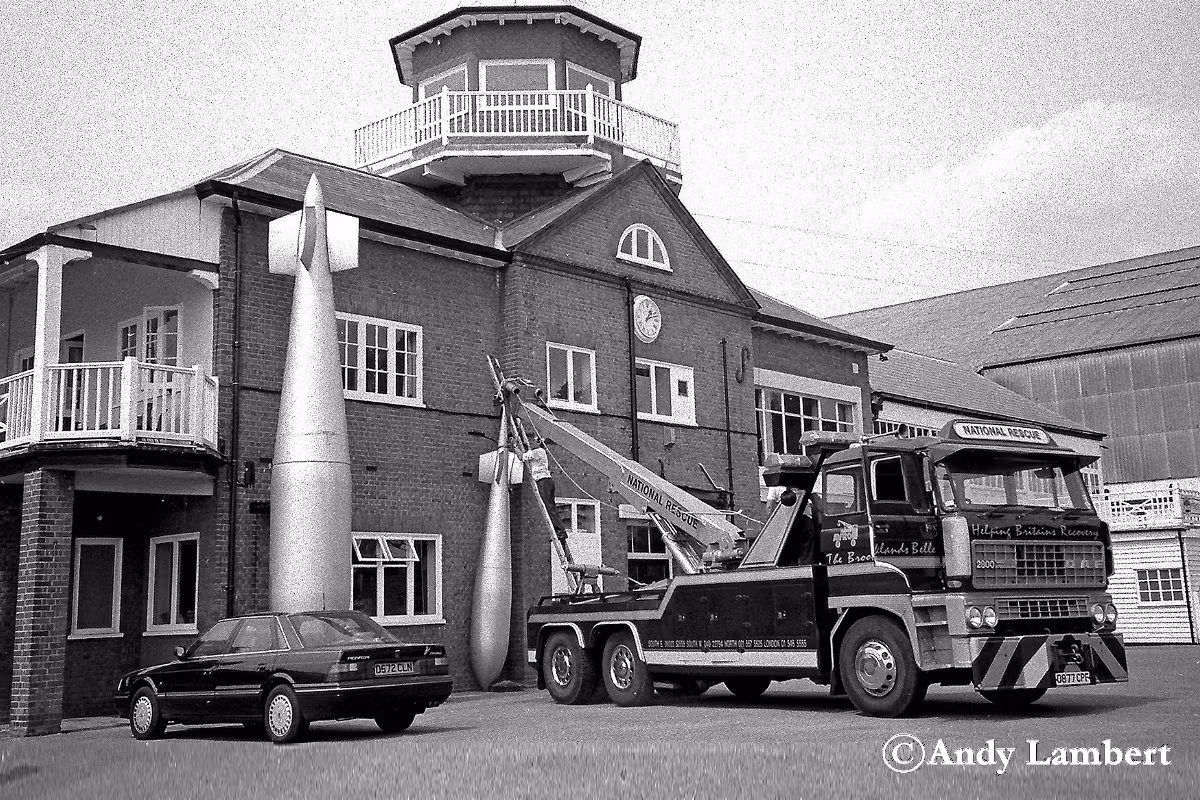Barnes Wallis's Bombs outside his Brooklands office