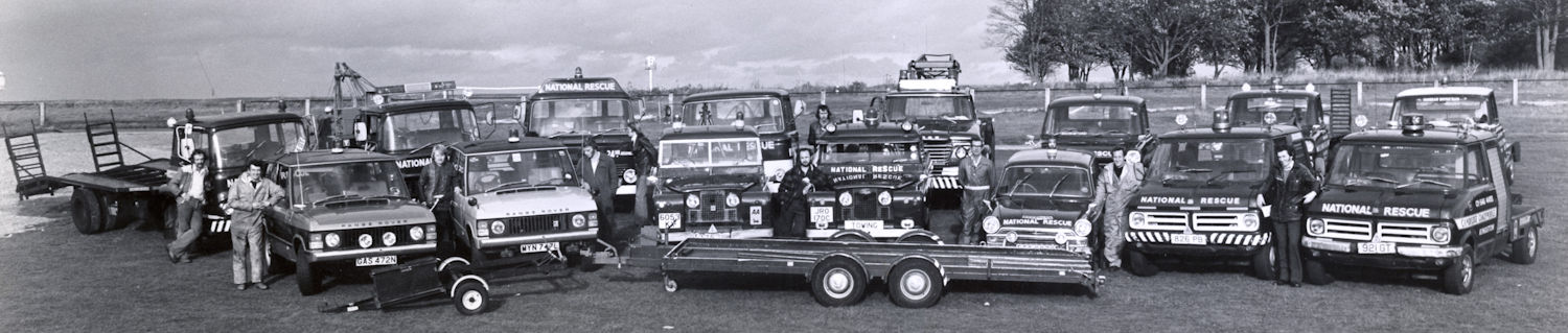 Some of National Rescues Fleet in the Seventies