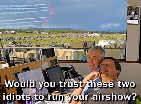 Control at the first Dunsfold Wings and Wheels
